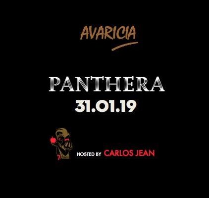 Panthera Avaricia 31 Enero Fiesta Eventos de Casino